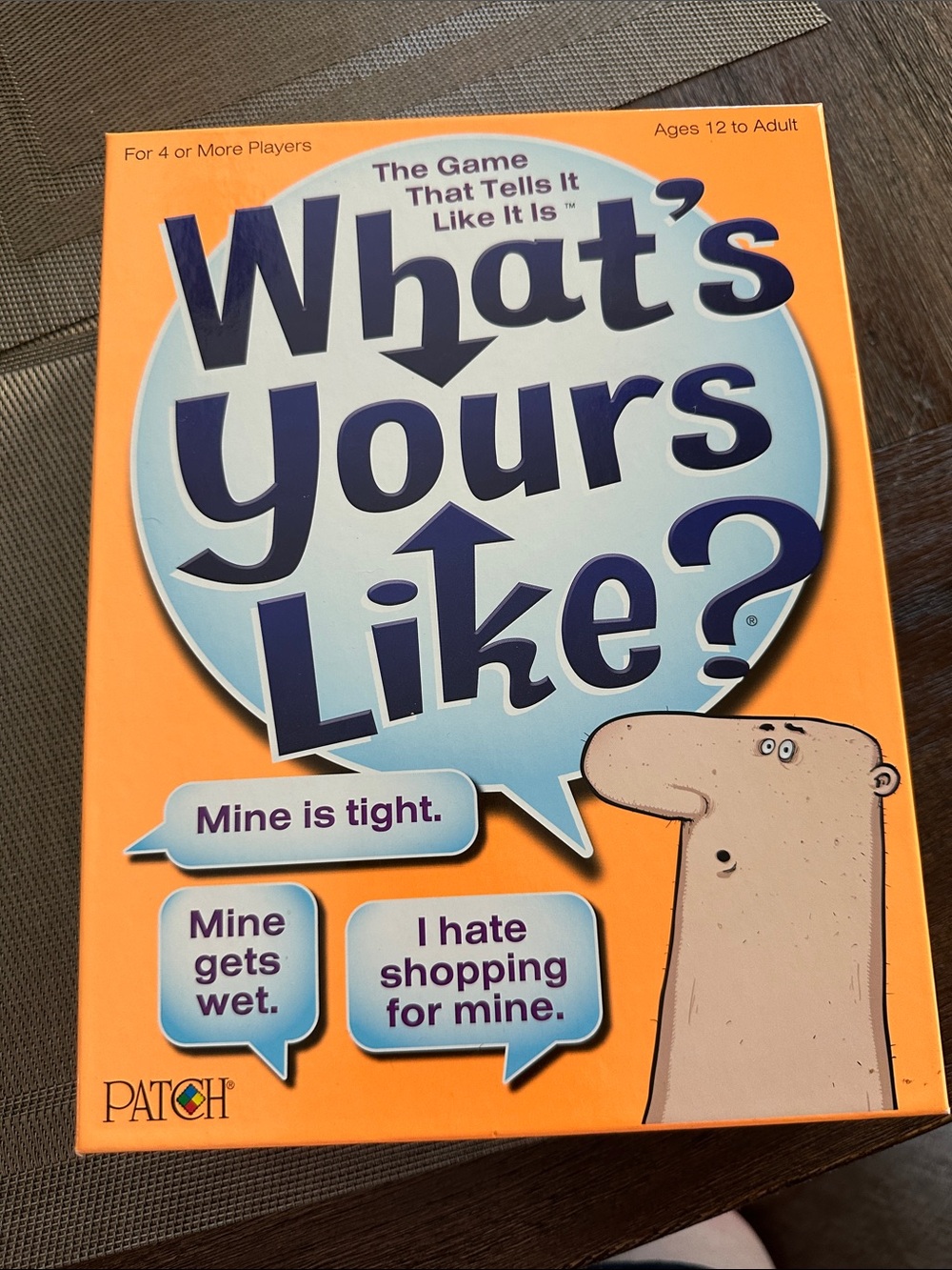 What's Yours Like? Party Game - Orange